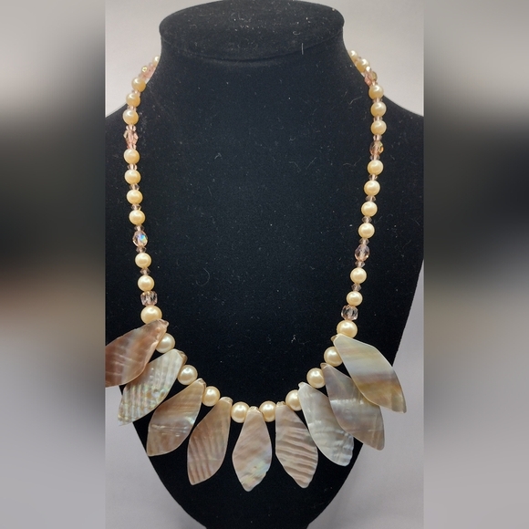 MOP/Abalone Necklace - Picture 6 of 7